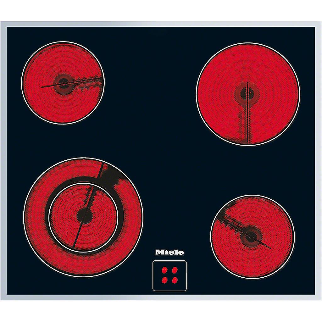 Plan de cuisson vitrocéramique Miele pour cuisinière ISP Agencements